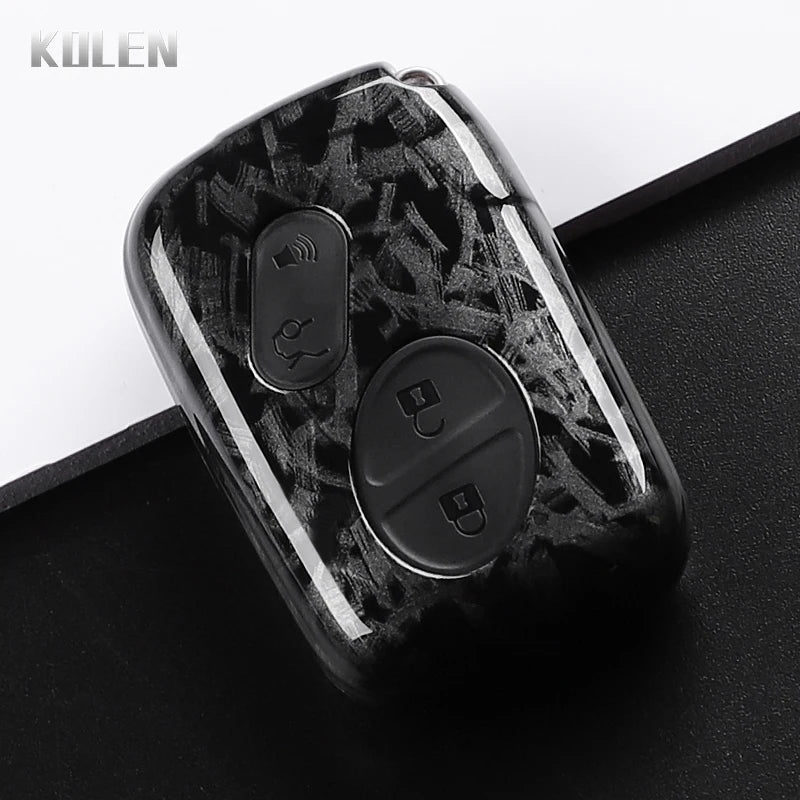 Car Key Cover Compatible with Lexus GS430 ES350 GS350 LX570 IS350 RX350 IS250 – Carbon Fiber Style