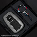 Black Warrior-Style TPU Car Key Fob Cover for Toyota Camry, RAV4, Highlander, Avalon, C-HR, Prius, Corolla & GT86
