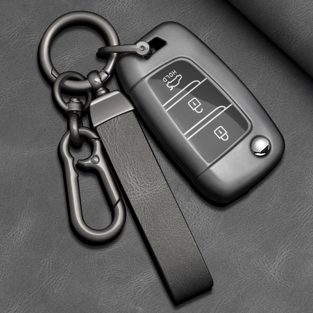 TPU Car Key Fob Cover for Hyundai Elantra, Solaris, Santa Fe, Verna, Tucson, i35, i40 & Genesis – 2017