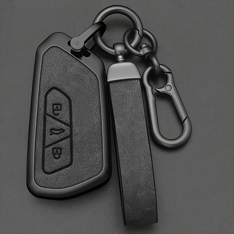 Zinc Alloy Car Key Fob Cover for Volkswagen Golf 8 MK8, ID.3, ID.4, Cupra, Skoda Octavia A8 & SEAT Leon MK4