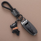 Black-Style TPU Car Key Fob Cover for Audi Q8, RS Q8, A6 C8, S6, RS6, A7, S7, RS7, A3 8Y, A8 D5, RS e-tron GT, Q4 & Q7