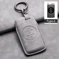 Leather Car Key Fob Cover Compatible with Chery Tiggo 7 Pro, Tiggo 8 Pro, Exeed, Tiggo 2, 3x, Arrizo 5Pro, Gx, 5x, EQ7, Tiggo
