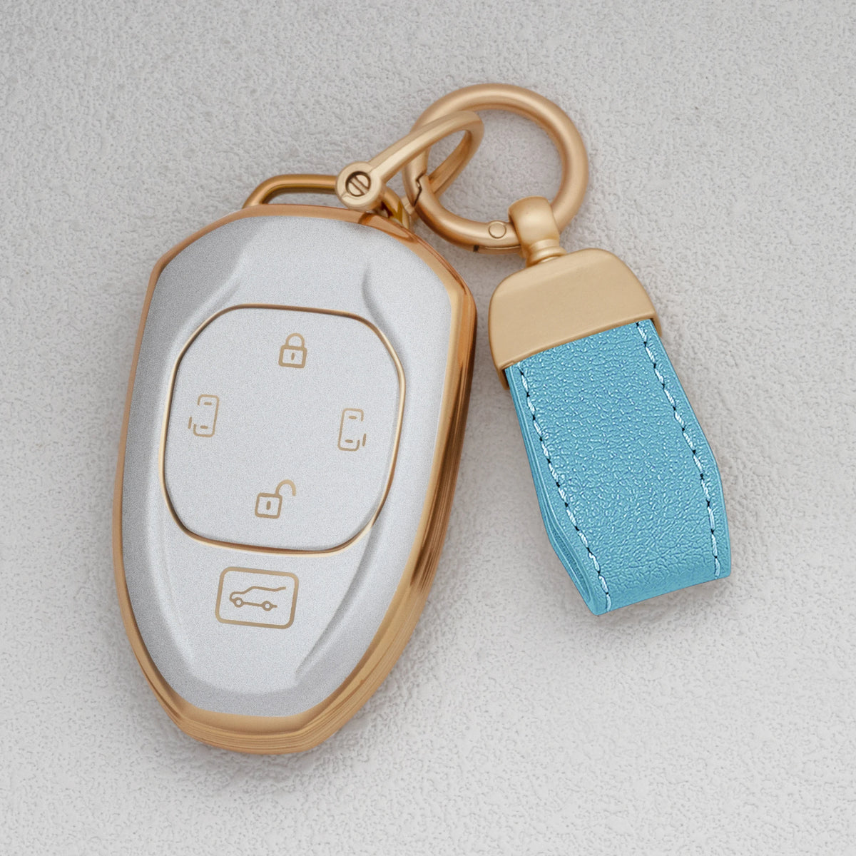 TPU Car Key Fob Cover for GAC Trumpchi Shadow Leopard, Shadow Cool, GS4, GS8 & M8 – 2023–2025