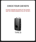 Suede Remote Key Fob Cover Compatible with Mazda 3, 6, Alexa, CX30, CX50, CX60, CX, 3CX4, CX5, CX8, CX9