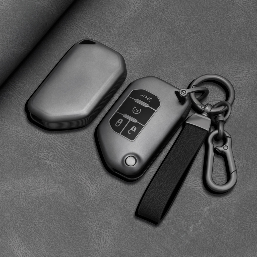 TPU Car Key Fob Cover for Jeep Wrangler JL/TJ & Gladiator JT – 2018–2019