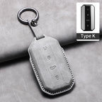 Leather Remote Key Fob Cover Compatible with Chery Jaecoo J7, J5, 2025, 2026