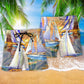 Sail Sunset Beach Shorts Pattern View For Relaxed Vacation Styling