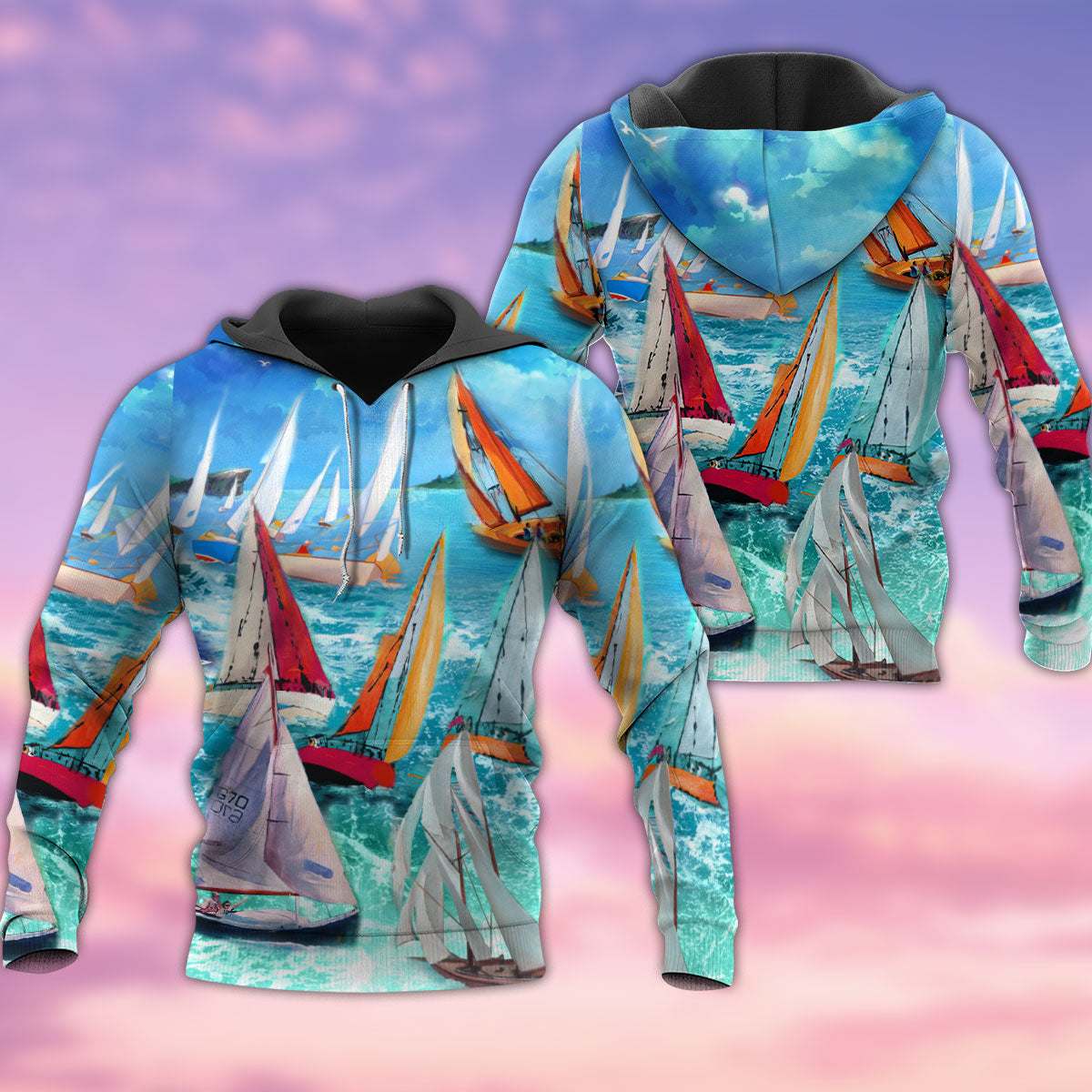 Raise Sails Catch Wind Hoodie For Comfortable Daily Outfits Holidays And Casual Wear