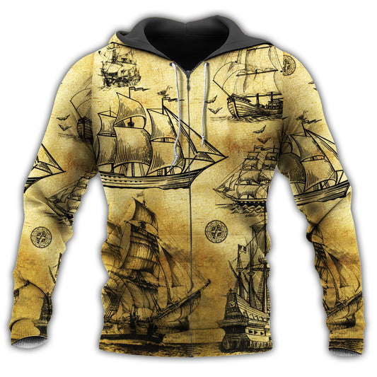 Vintage Sail Hoodie For Weekend Trips Relaxed Outfits And Thoughtful Gifting