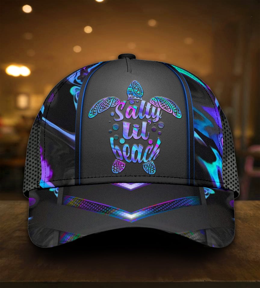 Salty Lil Beach Summer Vibe Classic Cap For Beach Vacations Outdoor Trips And Everyday Comfort