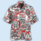 Creative Samurai Japan Hawaiian Shirt For Mythic Art Lovers, Coastal Outings, And Thoughtful Gift Giving