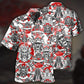 Creative Samurai Japan Hawaiian Shirt For Mythic Art Lovers, Coastal Outings, And Thoughtful Gift Giving