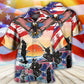 Eagle Samurai US Flag Independence Day Hawaiian Shirt For Coastal Adventures And Warm Weather Wear