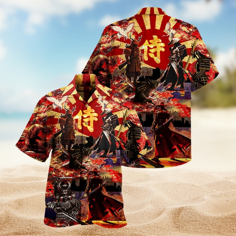 Samurai Fear Unlived Hawaiian Shirt For Tropical Holidays, Outdoor Gatherings, And Everyday Comfort