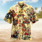 Samurai Hidden Vision Hawaiian Shirt For Island Vacations, Resort Wear, And Relaxed Seasonal Style