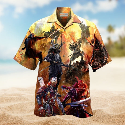Personalized Pet Portrait Starry Sky Hawaiian Shirt Button Front Artwork For Island Holidays