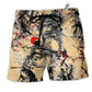 Samurai The Way Of The Samurai Is Found In Death Beach Shorts For Fantasy Fan Beach Days