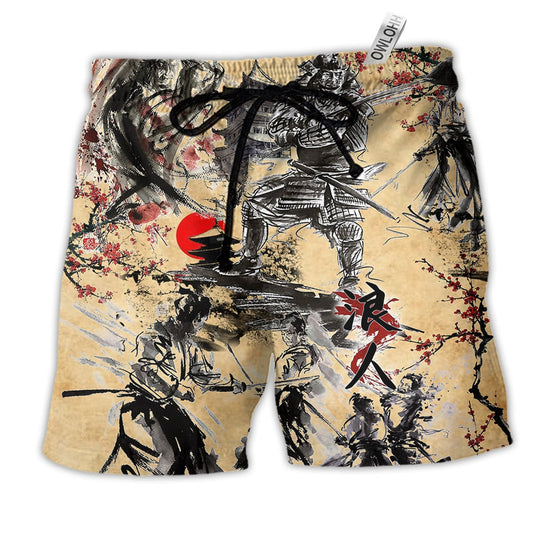 Samurai The Way Of The Samurai Is Found In Death Beach Shorts For Fantasy Fan Beach Days