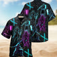 Samurai Wake Death Hawaiian Shirt For Summer Vacation, Beach Travel, And Casual Wear