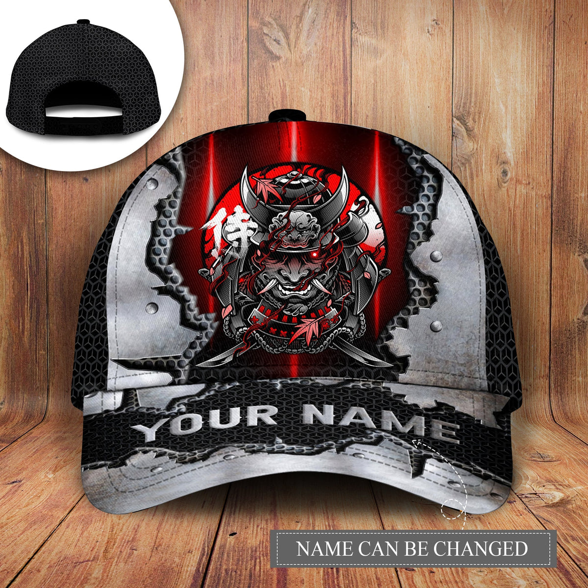 Samurai Don T Fear Personalized Classic Cap For Outdoor Adventures Festivals And Casual Wear