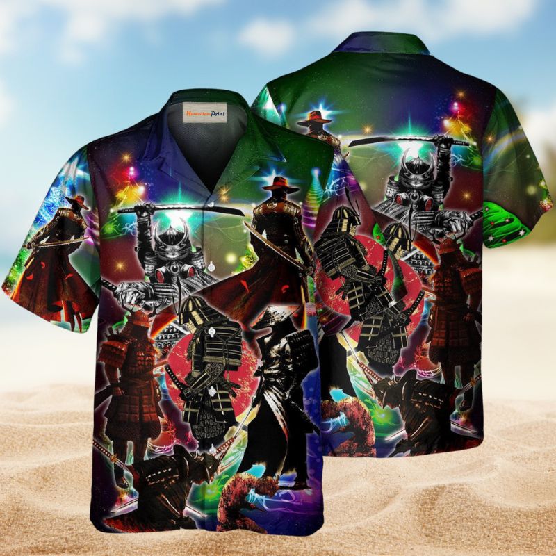 Samurai Fearless Hawaiian Shirt For Fantasy Fans, Resort Trips, And Imaginative Summer Style