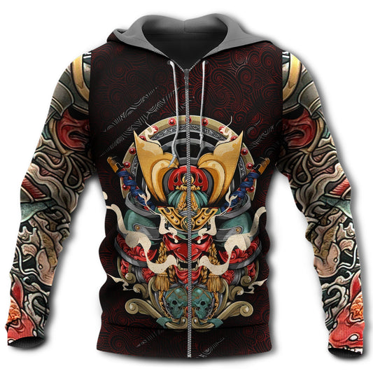Japanese Samurai Tattoo Hoodie For Heritage Artwork Enthusiasts Weekend Trips And Gifting