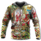 Santa Toy Workshop Christmas Hoodie For Winter Adventures Family Gatherings And Festive Everyday Style