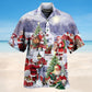 Santa Coming Hawaiian Shirt For Beach Days, Summer Outings, And Thoughtful Gift Giving