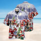 Santa Coming Hawaiian Shirt For Beach Days, Summer Outings, And Thoughtful Gift Giving