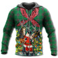 Santa Cowboy Christmas Hoodie For Holiday Vacations Winter Events And Everyday Comfort