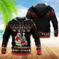 Holiday Space Warrior Santa Parody Hoodie For Seasonal Parties Casual Wear And Thoughtful Holiday Gifts