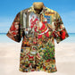 Santa Toy Workshop Hawaiian Shirt For Coastal Travel, Casual Events, And Comfortable Summer Wear