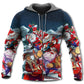 Santa Electric Guitar Christmas Hoodie For Seasonal Parties Casual Wear And Thoughtful Holiday Gifts