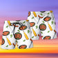 Food Beer Beach Shorts Pattern Detail For Casual Outings And Versatile Outdoor Wear