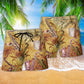 Saxophone Music Love It Hawaiian Print Beach Shorts For Beach Days And Casual Style