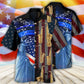 Patriotic American Saxophone Music Hawaiian Shirt All Over Print Detail For Weekend Trips