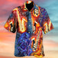 Saxophone Music Hawaiian Shirt For Music Fans, Resort Parties, And Warm Weather Events