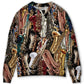 Saxophone Music Therapy Sweater For Live Events Travel And Relaxed Creative Outfits