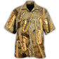 Retro Creative Saxophone Music Note Hawaiian Shirt For Resort Trips, Coastal Parties, And Warm Weather Style