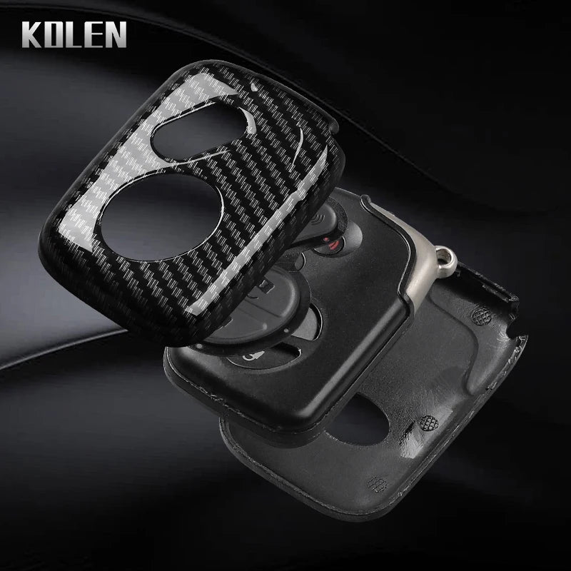 Car Key Cover Compatible with Lexus GS430 ES350 GS350 LX570 IS350 RX350 IS250 – Carbon Fiber Style