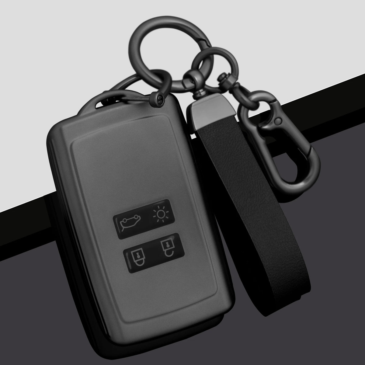 TPU Car Key Fob Cover for Renault Koleos, Kadjar, Captur, Megane, Talisman, Espace, Clio, Zoe, Scenic 4 & Arkana; Dacia Sandero