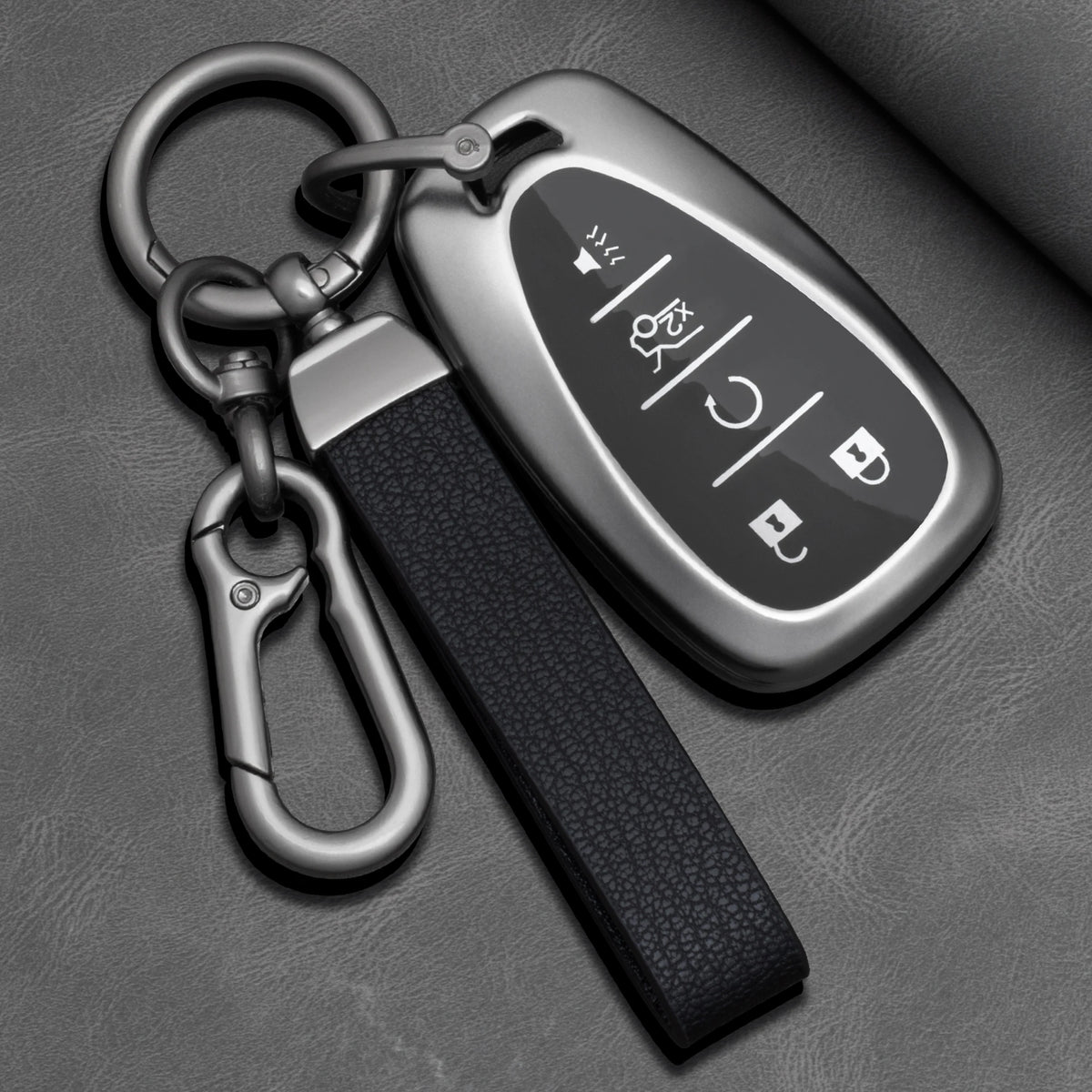 TPU Car Key Fob Cover for Chevrolet Onix, Bolt EV, Equinox, Cruze, Malibu, Camaro & Volt – 2023 – 5 Buttons