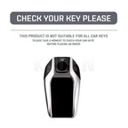 LED Display Key Cover Compatible with BMW G30 G12 G11 G32 G31 5 7 Series i8 I12 I15 G01 X3 X4 G02 G05 X5 G07 X7 – Carbon Fiber Style
