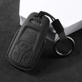Suede Remote Key Fob Cover Compatible with Audi A4, B9, A5, A6, 8S, 8W, Q5, Q7, 4M, S4, S5, S7, TT, TTS, TFSI