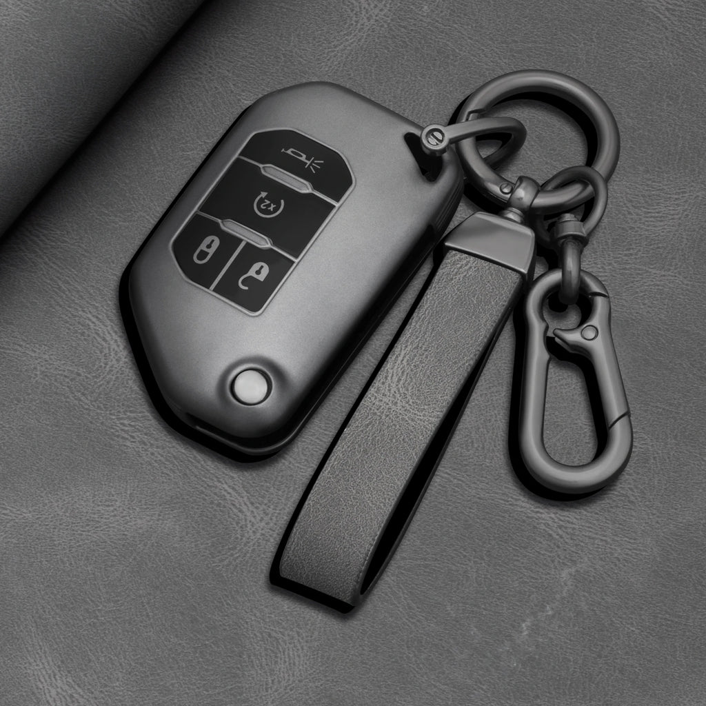 TPU Car Key Fob Cover for Jeep Wrangler JL/TJ & Gladiator JT – 2018–2019
