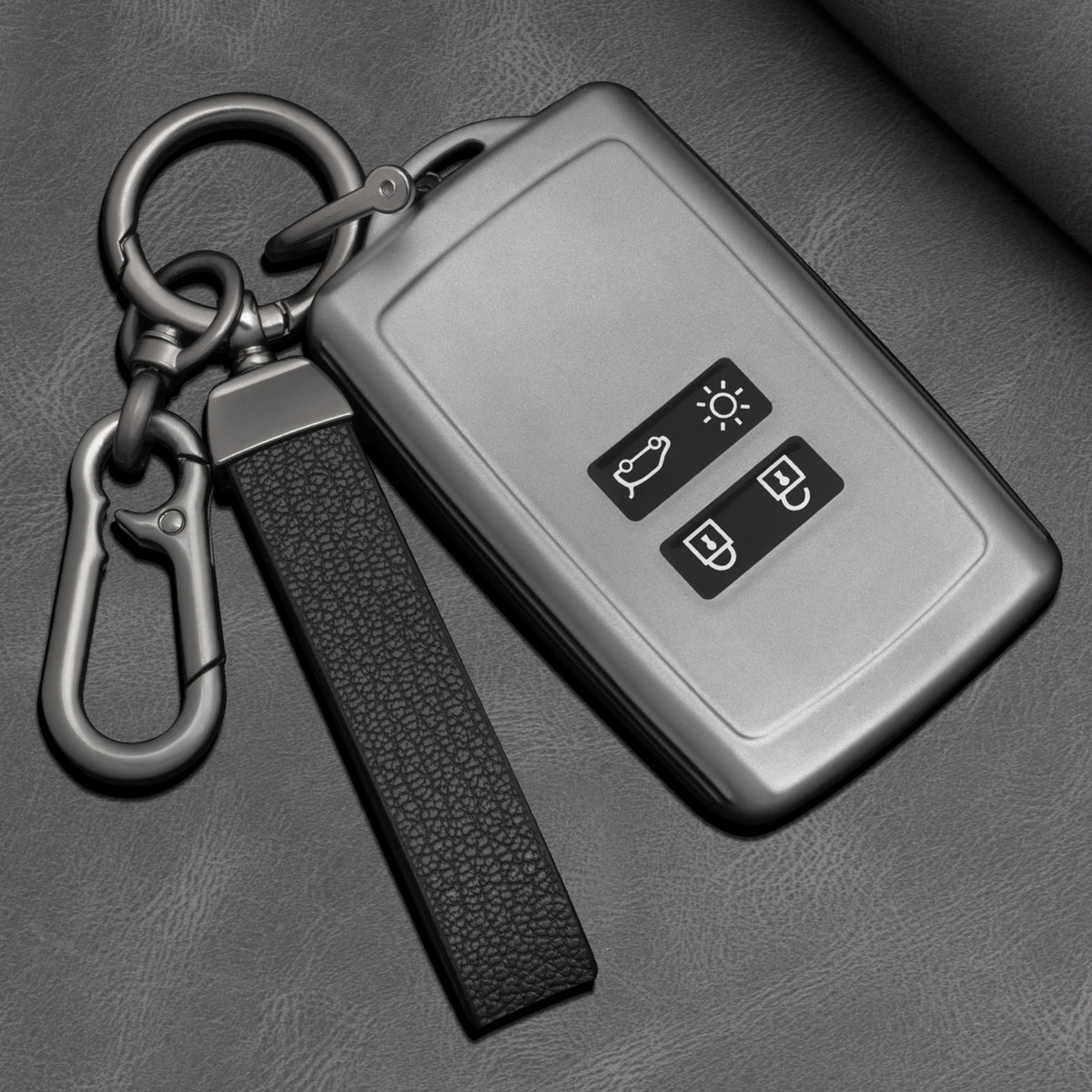 TPU Car Key Fob Cover for Dacia Logan 3; Renault Captur, Zoe, Espace 5, Clio, Megane 4, Arkana & Arcan