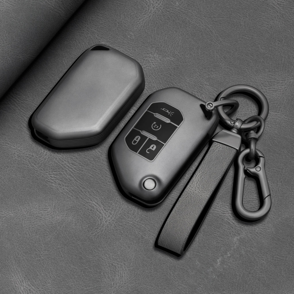 TPU Car Key Fob Cover for Jeep Wrangler JL/TJ & Gladiator JT – 2018–2019