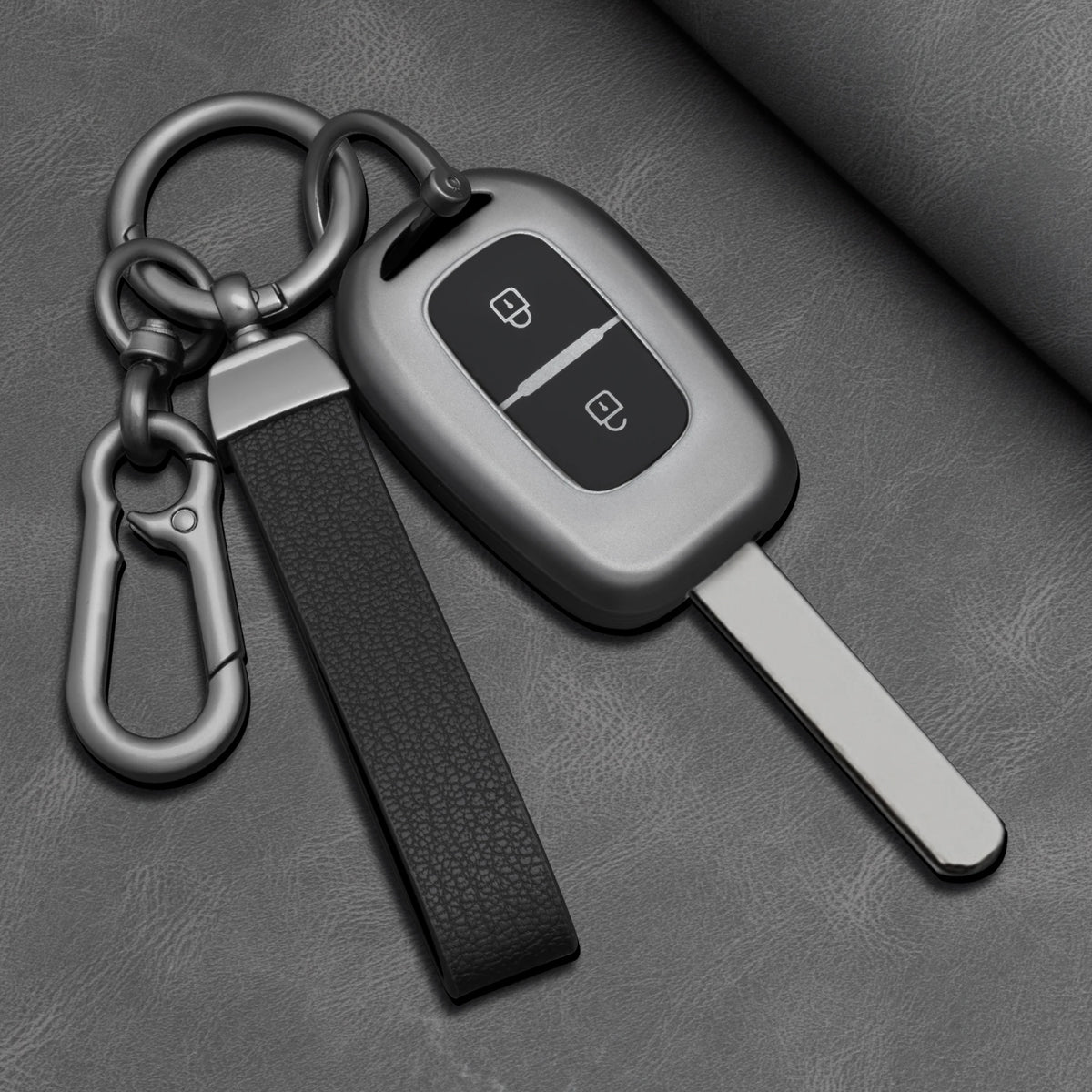 TPU Car Key Fob Cover for Renault Kwid, Trafic & Symbol; Dacia Sandero, Logan & Duster – 2016–2018 – 2/3 Buttons
