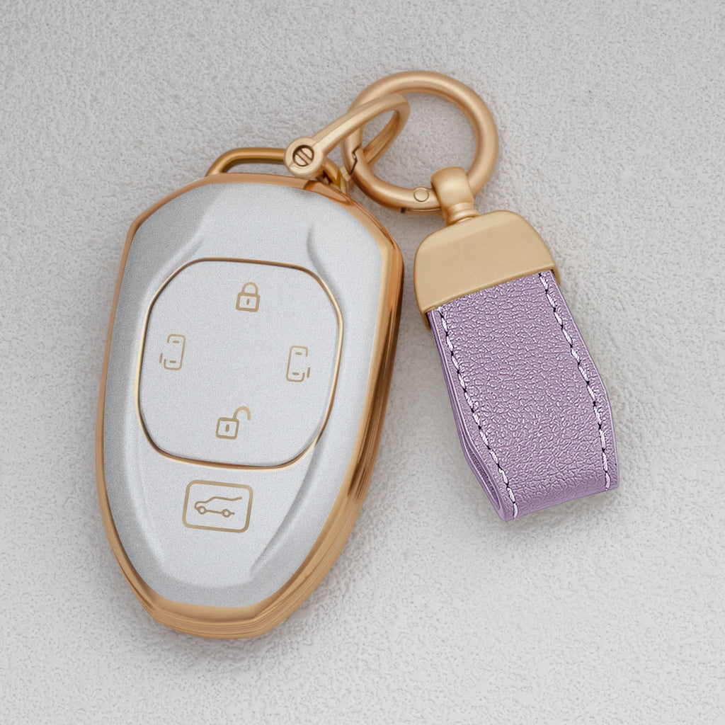 TPU Car Key Fob Cover for GAC Trumpchi Shadow Leopard, Shadow Cool, GS4, GS8 & M8 – 2023–2025