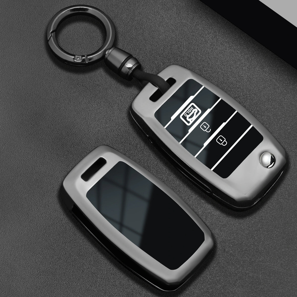 Zinc Alloy Car Key Fob Cover for Kia Rio 3, K2, Ceed, Cerato, K3, K5, Sorento, Sportage, Soul, K4, Picanto & Optima